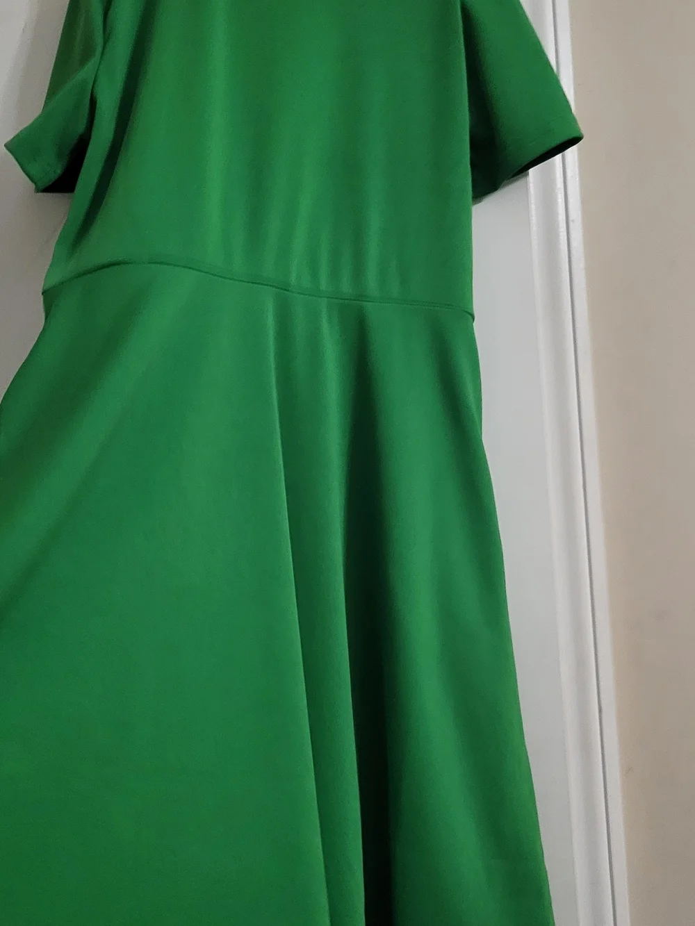Girls Green Polo Dress